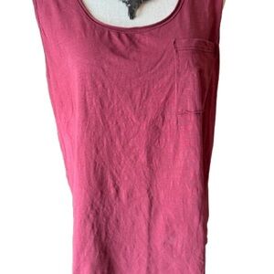 Women's Sleeveless Top in Burgundy